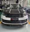 CARBON BODY KIT for LAND ROVER RANGE ROVER L460 EXECUTIVE EDITION 2023+  Set includes:  Front Lip Front Hood Front Grille Side Mirror Covers  Side Air Vents Side Skirts Wheel Arch Liners Rear Roof Spoiler Rear Trunk Spoiler Rear Diffuser