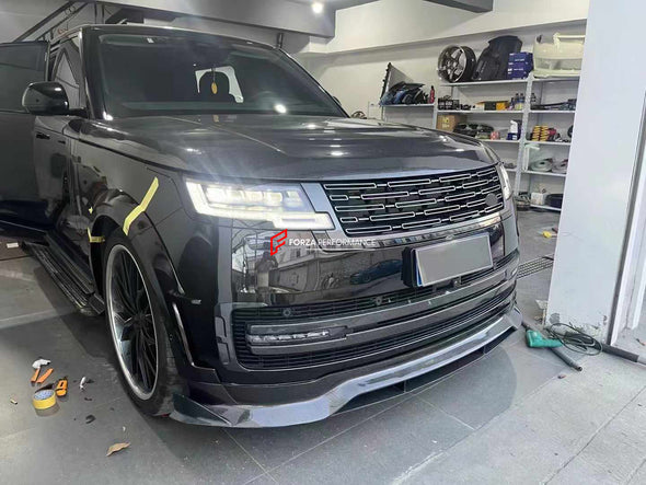 MANSORY STYLE CARBON BODY KIT for LAND ROVER RANGE ROVER L460 EXECUTIVE EDITION 2023+  Front Lip Front Hood Front Grille Side Mirror Covers Side Air Vents Side Skirts Wheel Arch Liners Rear Roof Spoiler Rear Trunk Spoiler Rear Diffuser