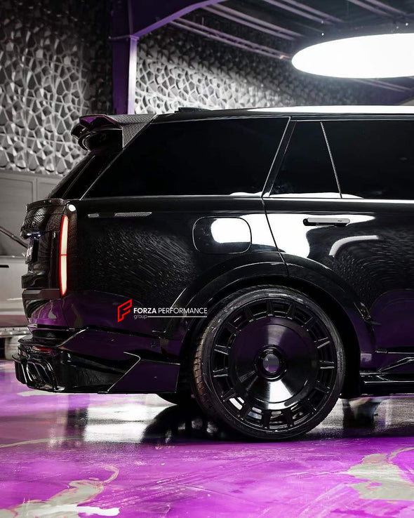 MANSORY STYLE CARBON BODY KIT for LAND ROVER RANGE ROVER L460 EXECUTIVE EDITION 2023+  Front Lip Front Hood Front Grille Side Mirror Covers Side Air Vents Side Skirts Wheel Arch Liners Rear Roof Spoiler Rear Trunk Spoiler Rear Diffuser