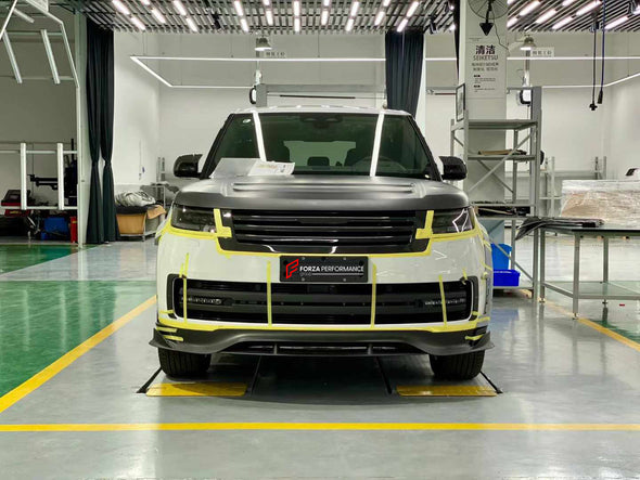 MANSORY STYLE CARBON BODY KIT for LAND ROVER RANGE ROVER L460 EXECUTIVE EDITION 2023+  Front Lip Front Hood Front Grille Side Mirror Covers Side Air Vents Side Skirts Wheel Arch Liners Rear Roof Spoiler Rear Trunk Spoiler Rear Diffuser