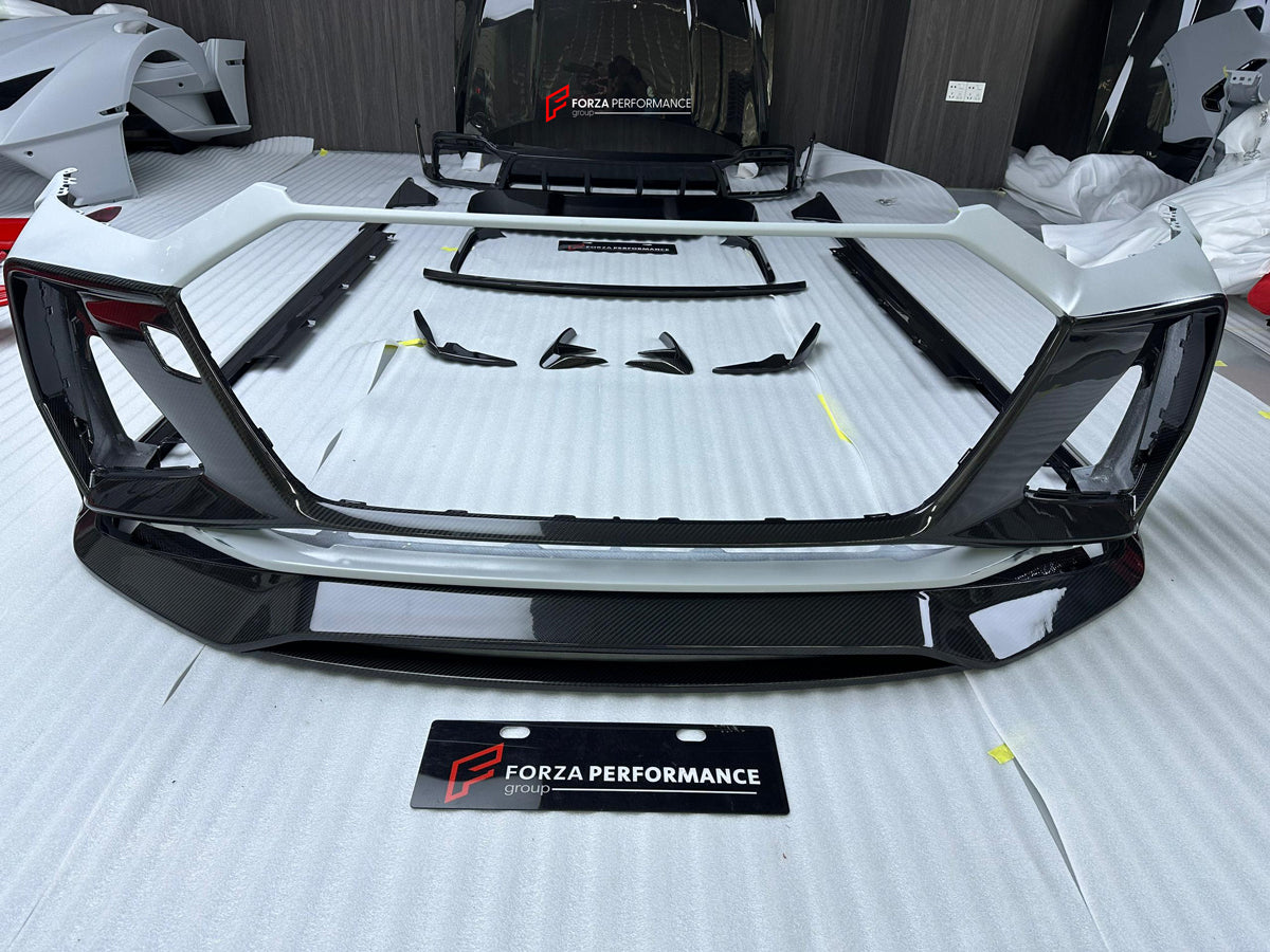 DRY CARBON BODY KIT WITH EXHAUST SYSTEM for AUDI RS6 C8

Set includes:

Front Bumper
Front Lip
Hood
Side Skirts
Roof Spoiler
Rear Diffuser
Exhaust System


Material: Dry Carbon Fiber

NOTE: Professional installation is required

Contact us for pricing


Payment ►
Visa

Mastercard

PayPal with a credit card (add 4.4% at checkout)
Payoneer
Cryptocurrency
Shipment ►
By express DHL/UPS/TNT/FedEx
To the local international airport
Special line by air
Special line by the sea
To Europe and the UK by train

Please 