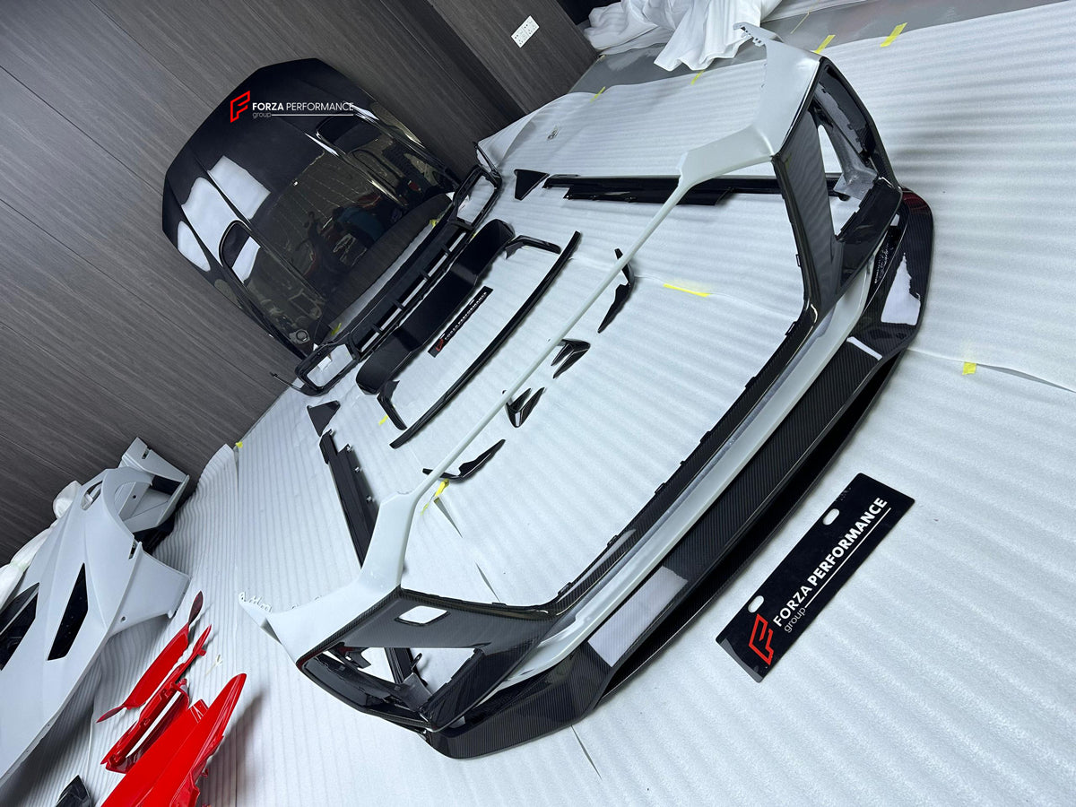 DRY CARBON BODY KIT WITH EXHAUST SYSTEM for AUDI RS6 C8

Set includes:

Front Bumper
Front Lip
Hood
Side Skirts
Roof Spoiler
Rear Diffuser
Exhaust System


Material: Dry Carbon Fiber

NOTE: Professional installation is required

Contact us for pricing


Payment ►
Visa

Mastercard

PayPal with a credit card (add 4.4% at checkout)
Payoneer
Cryptocurrency
Shipment ►
By express DHL/UPS/TNT/FedEx
To the local international airport
Special line by air
Special line by the sea
To Europe and the UK by train

Please 