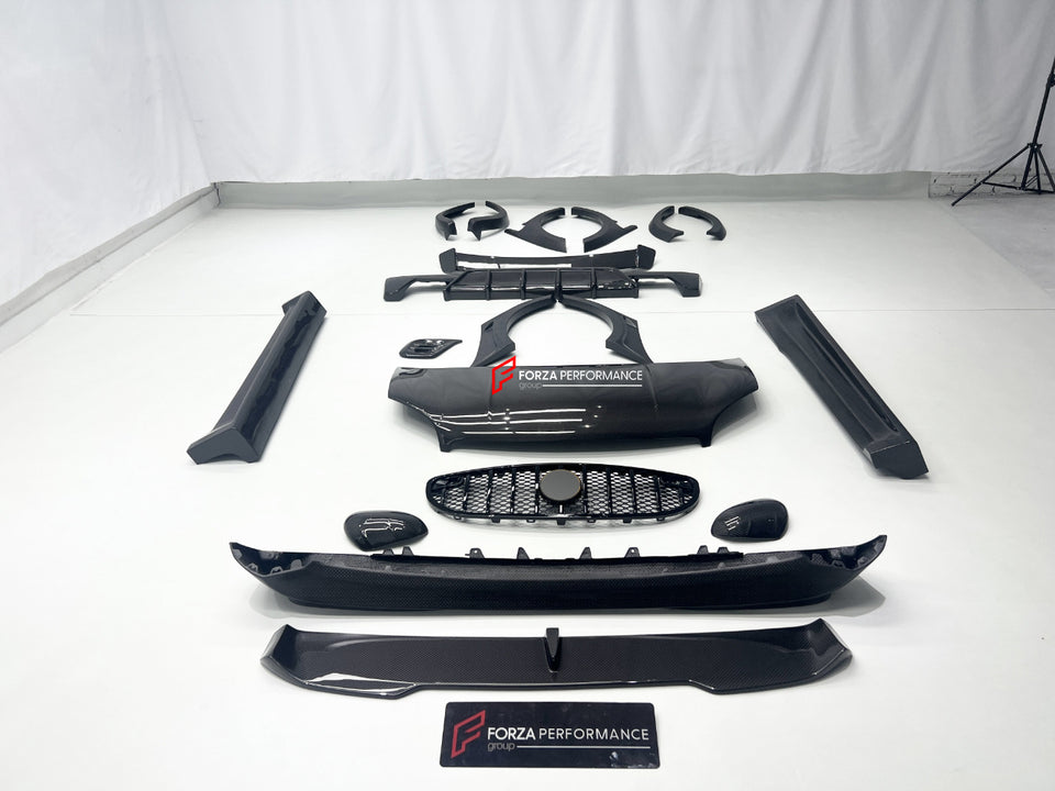 MANSORY STYLE DRY CARBON BODY KIT for SMART FORTWO III W453 2014 - 2022