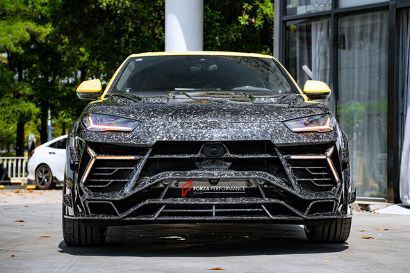 MANSORY VENATUS S STYLE CARBON BODY KIT for LAMBORGHINI URUS S PERFORMANTE  Set includes:  Front Bumper Hood Side Fenders Side Skirts Roof Spoiler Rear Spoiler Rear Bumper Exhaust Tips Exhaust System