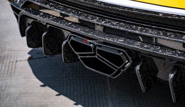 MANSORY VENATUS S STYLE CARBON BODY KIT for LAMBORGHINI URUS S PERFORMANTE  Set includes:  Front Bumper Hood Side Fenders Side Skirts Roof Spoiler Rear Spoiler Rear Bumper Exhaust Tips Exhaust System