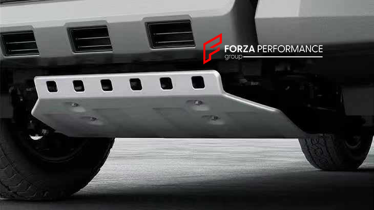 BODY KIT for TOYOTA LAND CRUISER 250 LC 250 2024

Set includes:

Front Bumper Fog Light Trims
Front Skid Plate
Side Fender Trims
Side Door Trims
Roof Spoiler
Rear Trunk Trim
Rear Bumper Step Guard

Material: Plastic

Note: Professional installation is required.