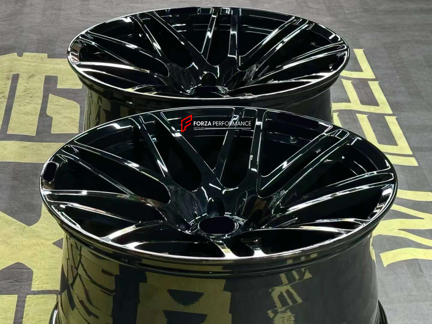 MONOBLOCK F BLACK PLATINUM STYLE FORGED WHEELS RIMS for BYD SEAL, HAN ...