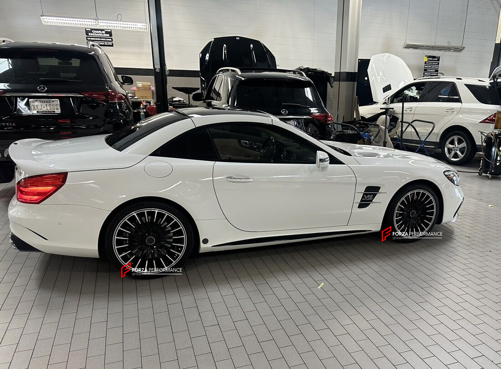 MONOBLOCK ZV STYLE 19 20 INCH FORGED WHEELS RIMS for MERCEDES-BENZ SL ...