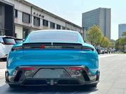 FORGED CARBON BODY KIT for PORSCHE TAYCAN

Set includes:

Front Lip
Front Canards
Front Fender Side Vents
Front Grille Cover
Side Skirts
Rear Diffuser
Side Splitters of the Rear Bumper
Rear Decklid Spoiler

Material: Carbon Fiber

CONTACT US FOR PRICING

Payment ►
Visa
Mastercard
PayPal with a credit card (add 4.4% at checkout)
Payoneer
Cryptocurrency
Shipment ►
By express DHL/UPS/TNT/FedEx
To the local international airport
Special line by air
Special line by the sea
To Europe and the UK by train

Please l