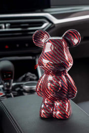 MULTICOLOR DRY CARBON | FORGED CARBON BEARS   Whether you want to check the quality of our carbon fiber or simply decorate your interior, we offer a wide selection of carbon bears of different types and colors.  Set includes: Carbon Bear