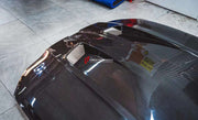 CARBON HOOD for BMW M3 G80 M4 G82 G8X 2020+

Set includes:

Hood

Material: Carbon Fiber
Note: Professional installation is required.