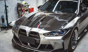 CARBON HOOD for BMW M3 G80 M4 G82 G8X 2020+

Set includes:

Hood

Material: Carbon Fiber
Note: Professional installation is required.