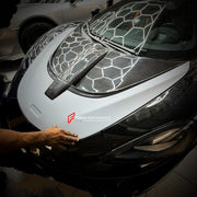 NOVITEC STYLE CARBON FIBER HOOD BONNET for MCLAREN 720S 2017+  Set includes:  Hood