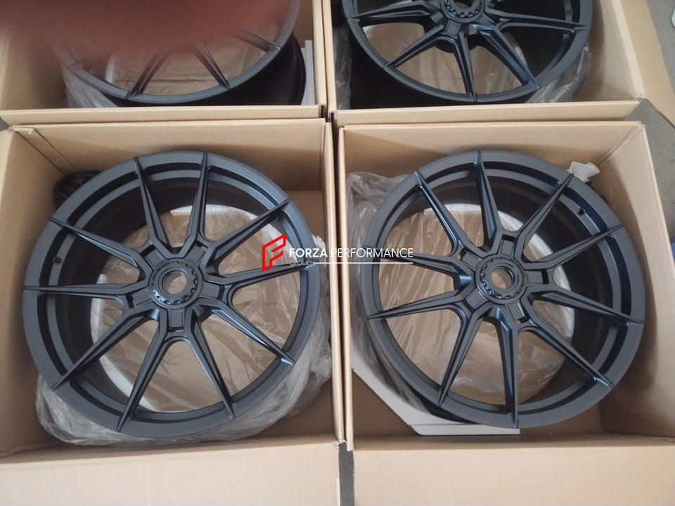 20 Black Rims NOVITEC VOSSEN NF9 STYLE 20 INCH FORGED WHEELS RIMS for FERRARI 488 2015