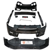 Nissan GTR R35 2008-2016 NSM Style Partial Carbon Fiber Full Body Kit