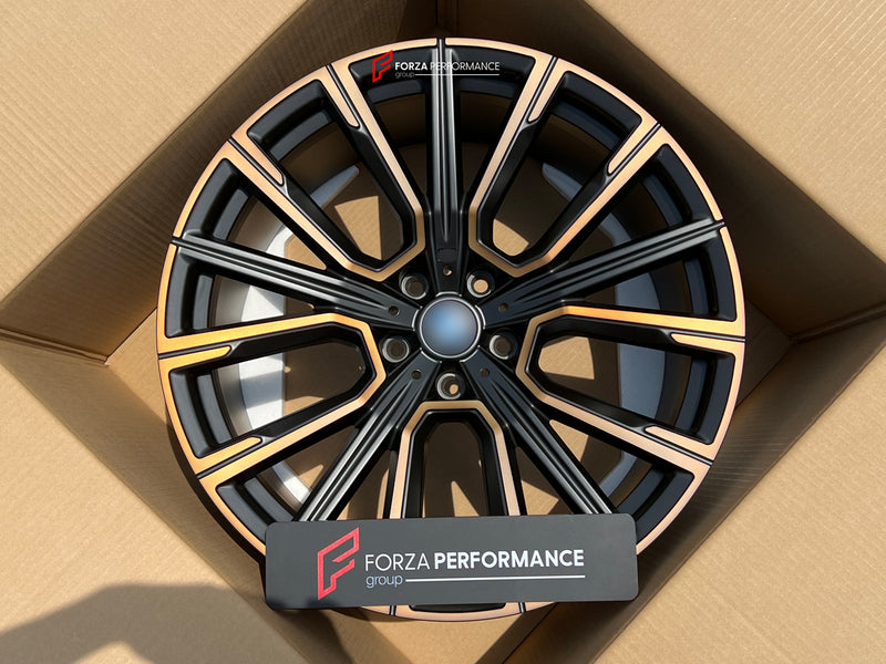 21 INCH FORGED WHEELS RIMS for BMW XM G09 2023 50e LABEL RED