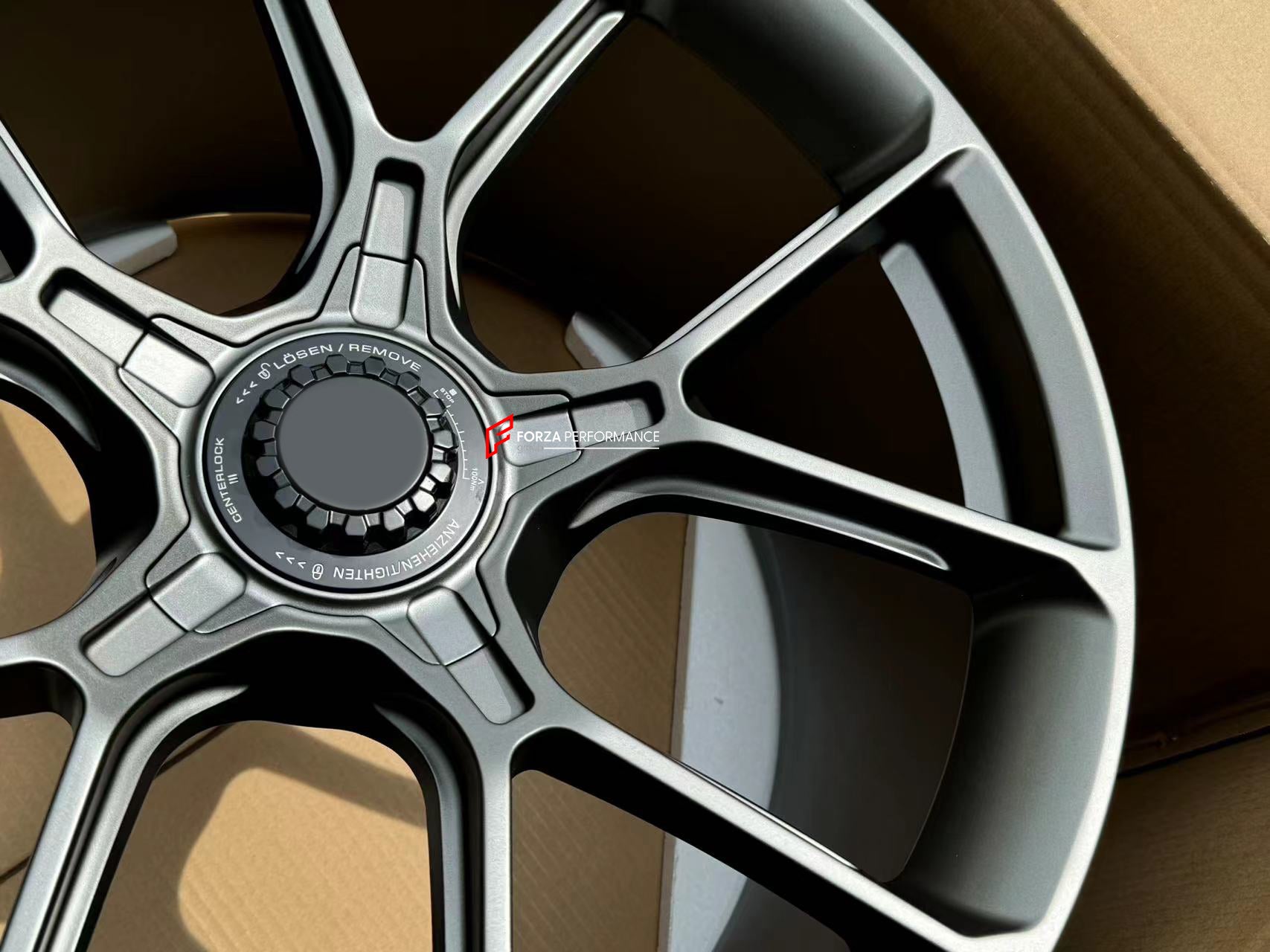 FORGED WHEELS RIMS for PORSCHE 911 992.2 2025 FORZA PERFORMANCE custom fit OEM 992 GT3