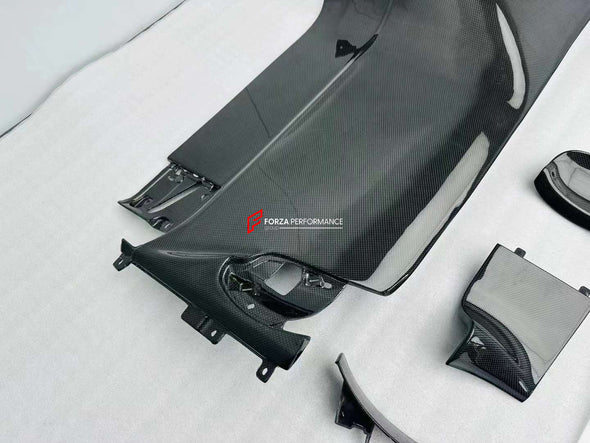 OEM DRY CARBON INTERIOR PARTS for FERRARI SF90  Set includes:  Door Panels Dashboard Trims