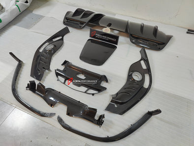 OEM DRY CARBON PARTS for FERRARI GTS GTB 296 2022+  Set includes:  Front Lip Front Bumper Parts Engine Cover Side Skirts Rear Diffuser