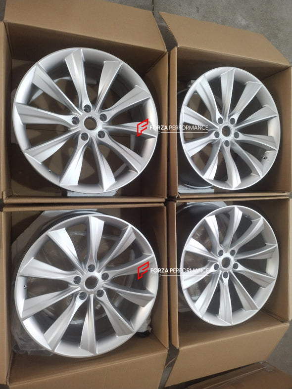 OEM MODEL X STYLE 21 INCH FORGED WHEELS RIMS for TESLA MODEL S PLAID 2023