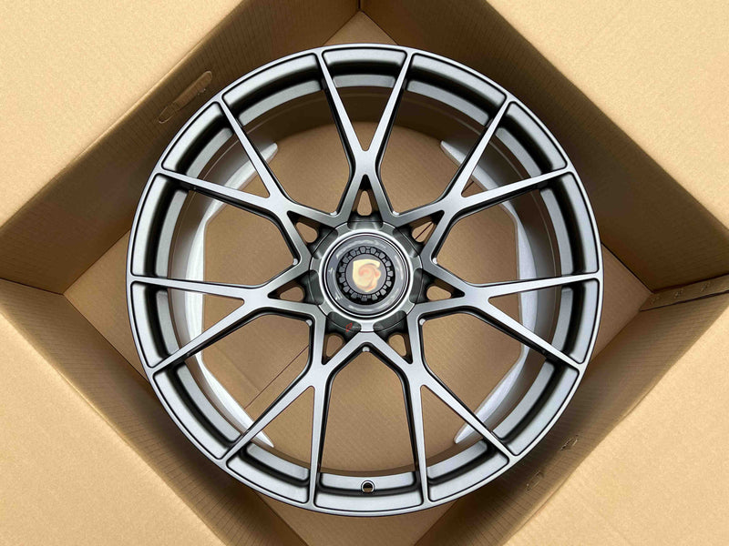 20 21 INCHES CENTERLOCK STYLE FORGED WHEELS FOR CAYMAN 718 982 2023