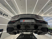OEM STYLE DRY CARBON BODY KIT for MASERATI MC20 2020+  Set includes: Front Lip Side Skirts Rear Diffuser Rear Vent Trims Side Mirror Covers Shift Paddles Center Dashboard Cover Door Sills Engine Cover