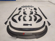 CARBON BODY KIT for PORSCHE TAYCAN  Set includes:  Front Lip Fender Flares Side Skirts Rear Diffuser