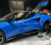 DRY CARBON BODY KIT for LOTUS EMIRA  Set includes:  Front Lip Side Skirts Rear Diffuser Rear Spoiler Front Air Vents Side Air Vents Rear Air Duct Side Mirrors