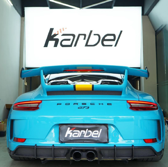 AUTHENTIC KARBEL CARBON REAR DIFFUSER for PORSCHE 911 991.2 GT3 2015 - 2020