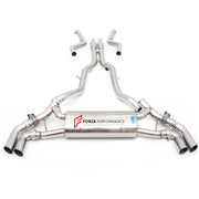 VALVED EXHAUST CATBACK MUFFLER for BMW X7 G07 4.4 2018+