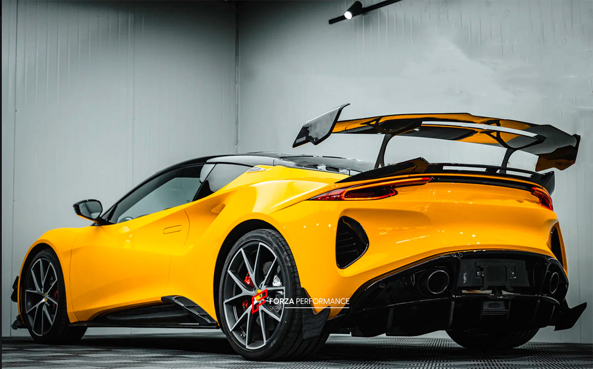 RACING STYLE DRY CARBON REAR SPOILER for LOTUS EMIRA – Forza ...