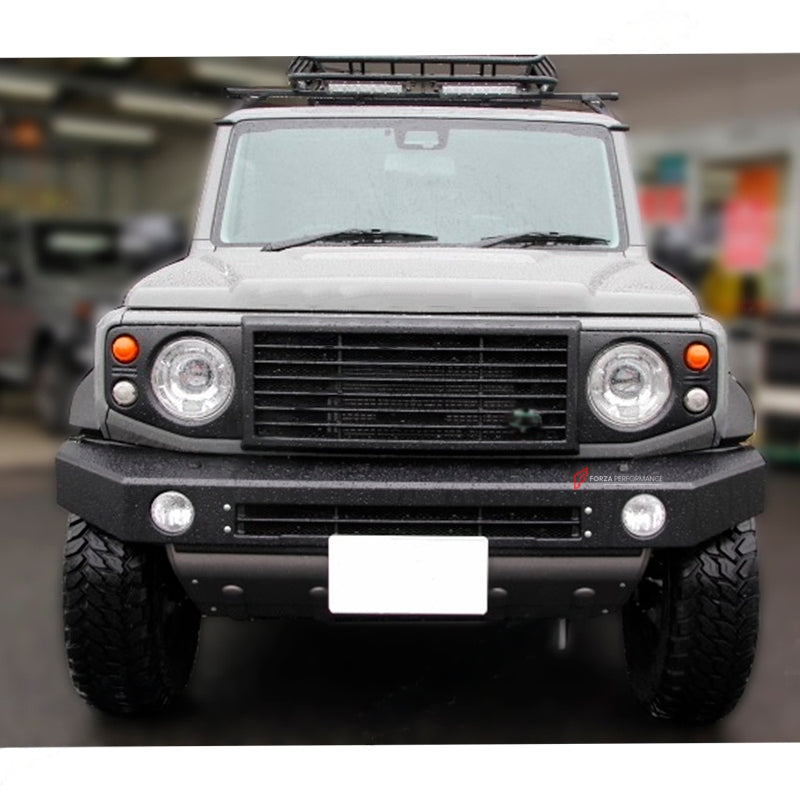 RANGE ROVER DEFENDER STYLE FRONT BUMPER FOR SUZUKI JIMNY JB64