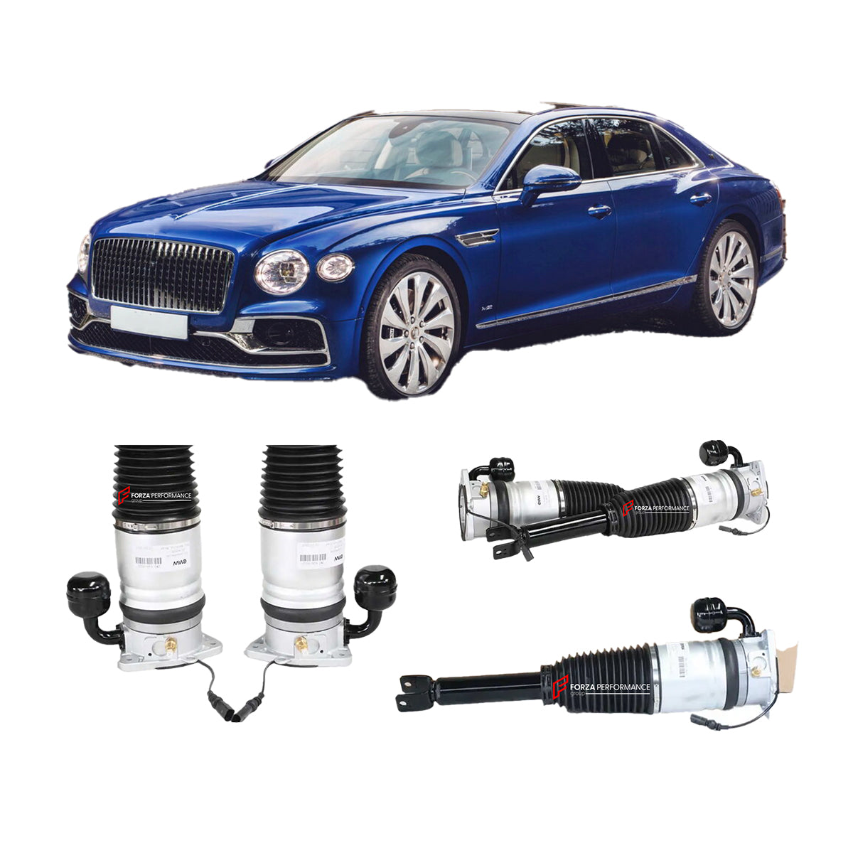 Strut Spring Flying REAR AIR SUSPENSION SHOCK ABSORBER STRUT SPRING DAMPER AIR STRUT for B ...