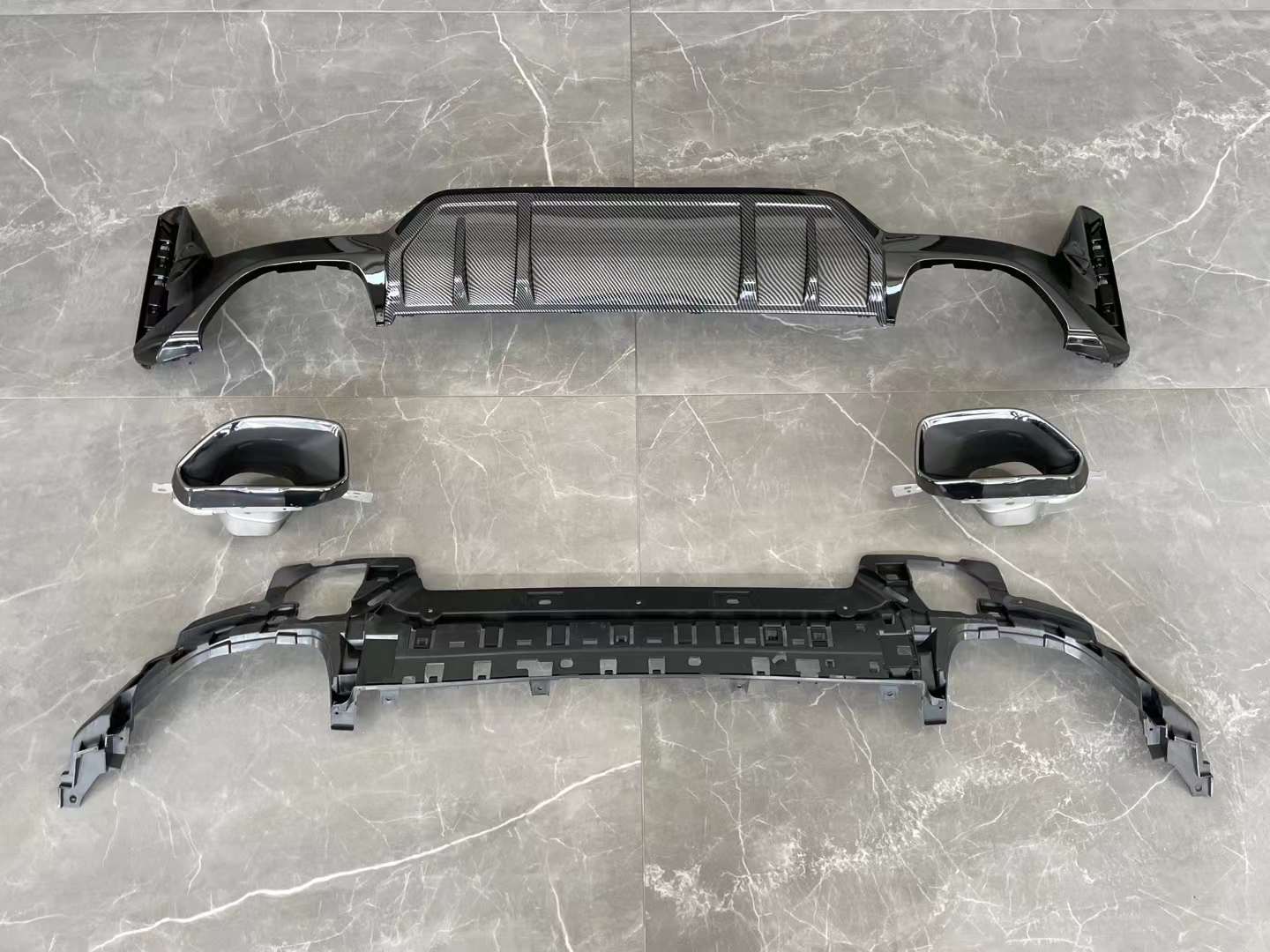 REAR DIFFUSER FOR BMW 3 SERIES G20  G28 LCI 2022+