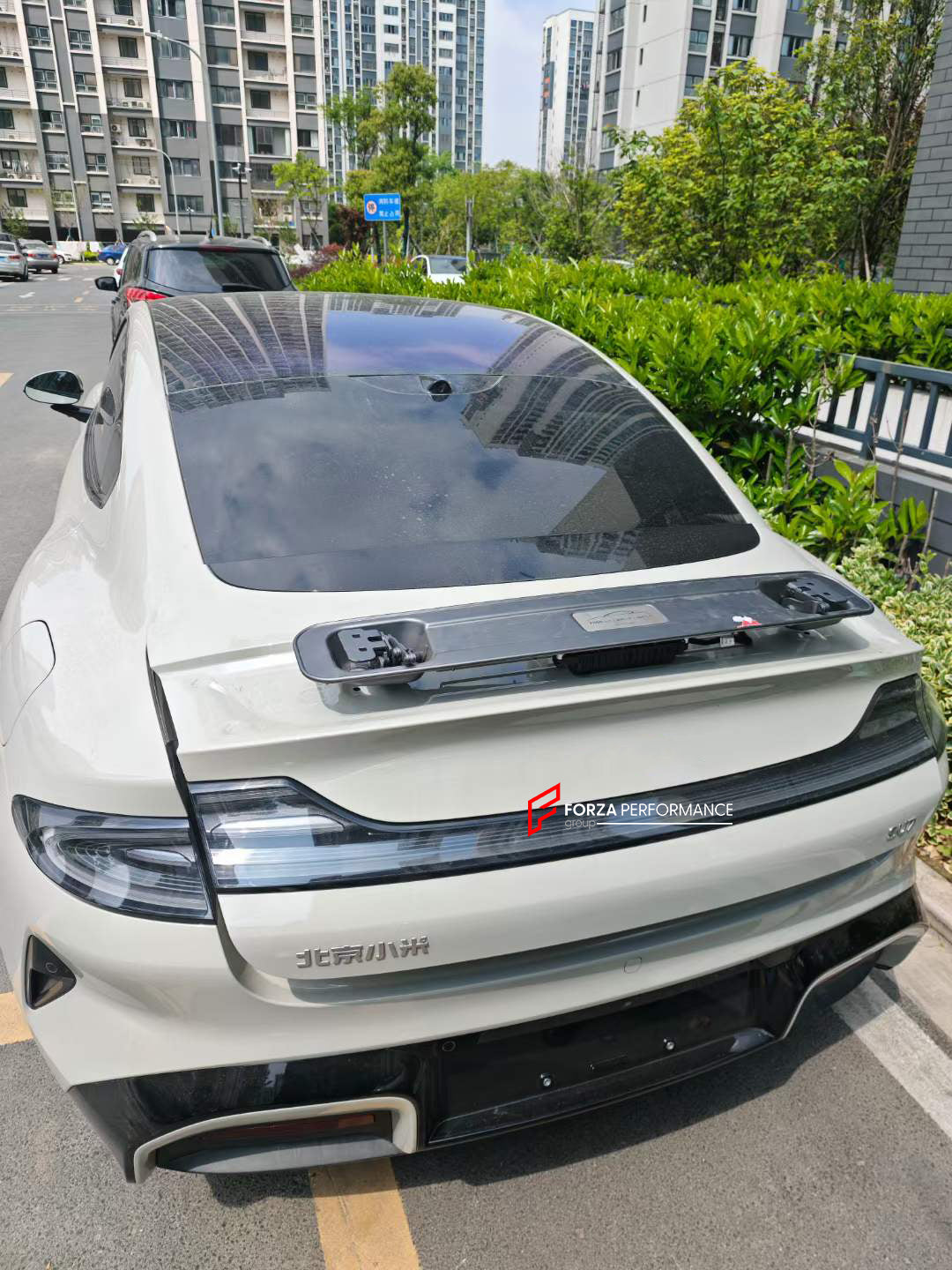 ELECTRIC REAR SPOILER for XIAOMI SU7  Set includes:  Rear Spoiler
