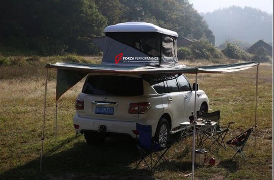 ROOFTOP TENT WITH AWNING FOR NISSAN PATROL