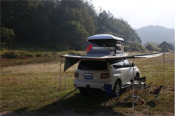 ROOFTOP TENT WITH AWNING FOR NISSAN PATROL