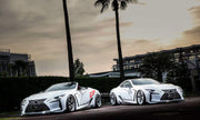 ROWEN STYLE CARBON BODY KIT for LEXUS LC500 LC500H 2017+  Set includes:  Front Lip Front Bumper Trims Side Skirts Side Trims Rear Wing Spoiler Rear Diffuser