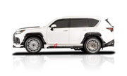 ROWEN STYLE CARBON BODY KIT for LEXUS LX600 J300 2021+    Set includes:  Front Lip Hood Fender Flares Rear Spoiler Rear Diffuser Exhaust Tips
