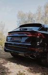 RSQ8 STYLE CONVERSION BODY KIT for AUDI Q8 4M 2019 - 2023  Set includes:  Front Grille Front Bumper Front Lip Rear Bumper Rear Diffuser Exhaust Tips