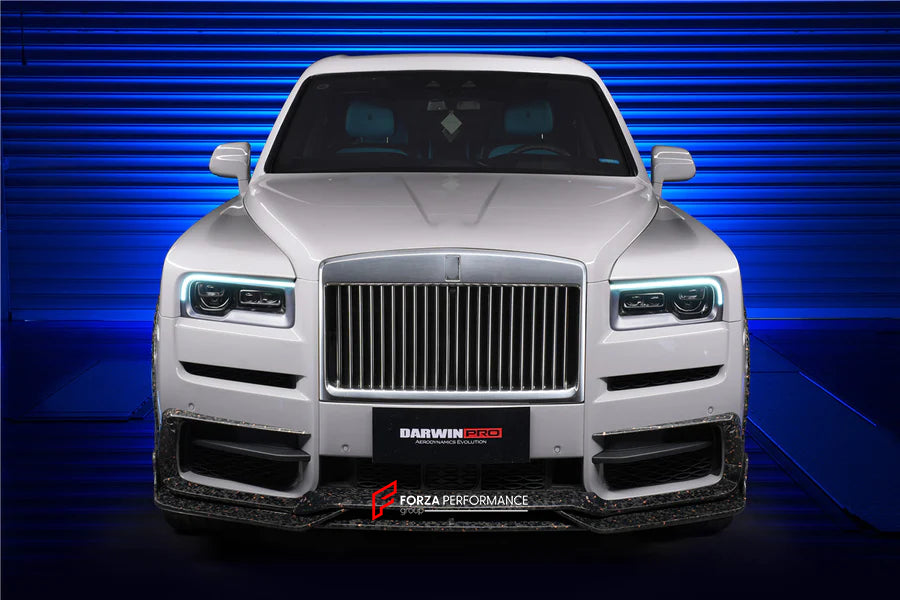 AUTHENTIC DARWINPRO FORGED CARBON BODY KIT for ROLLS-ROYCE CULLINAN  Set includes:  Front Lip Side Skirts Rear Diffuser Exhaust Tips