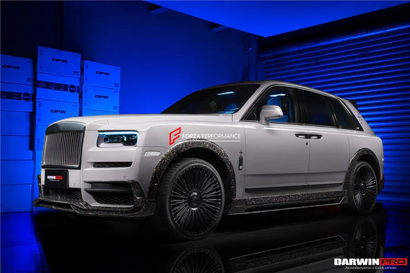 AUTHENTIC DARWINPRO FORGED CARBON BODY KIT for ROLLS-ROYCE CULLINAN  Set includes:  Front Lip Side Skirts Rear Diffuser Exhaust Tips