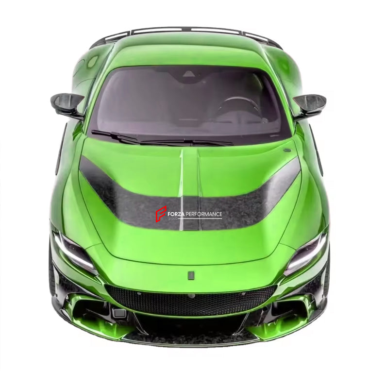 Dry Carbon Fiber Front Bumper for Ferrari Roma 2019+