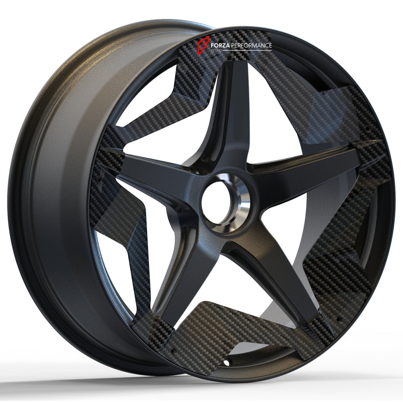 FORGED WHEELS RIMS for LAMBORGHINI HURACAN STO / EVO | AVENTADOR SV / SVJ | URUS | SESTO ELEMENTO