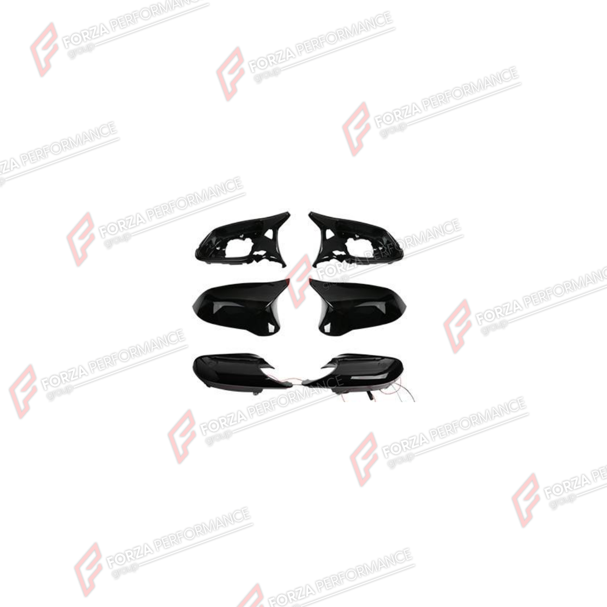 SIDE MIRROR COVERS for BMW 1 SERIES F20 2 SERIES F22 F23 3 SERIES F30 F35 GRAN TURISMO F34 4 SERIES F32 F33 F36 X1 E84 I3 I01 2009 - 2022

Set includes:
Side Mirror Covers

Material: Plastic

NOTE: Professional installation is required.