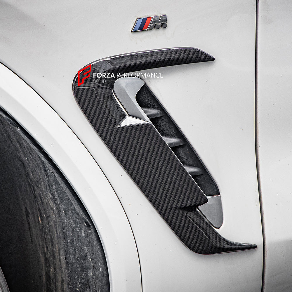 AUTHENTIC SOOQOO CARBON FRONT FENDER TRIMS for BMW X3 G01 LCI 2022-2024 X4 G02 LCI 2022+ iX3 G08 LCI 2022+

Set includes:

Front Fender Trims

Material: Carbon

Note: Professional installation is required