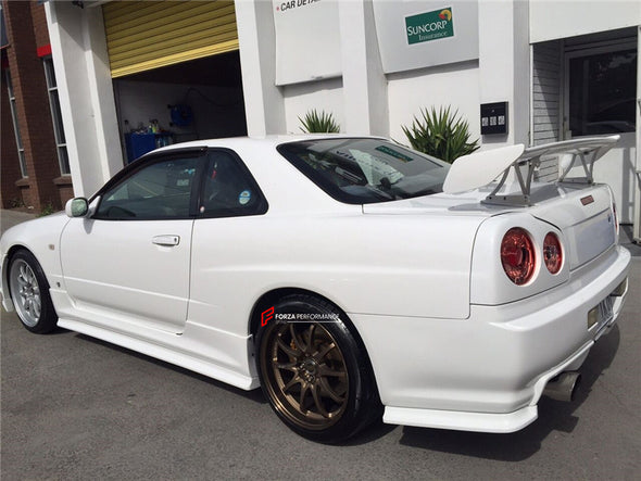 Fiberglass BODY KIT GTT Style for Nissan Skyline R34 1999 - 2002