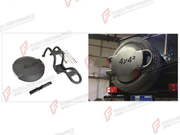 SPARE WHEEL TIRE COVER WITH HOLDERS for MERCEDES-BENZ G-CLASS W463 4X4 2008 - 2018 FORZA PERFORMANCE custom fit 4X4 Style

Set includes:
Spare Wheel Tire Cover With Holders

Material: Plastic

NOTE: Professional installation is required.