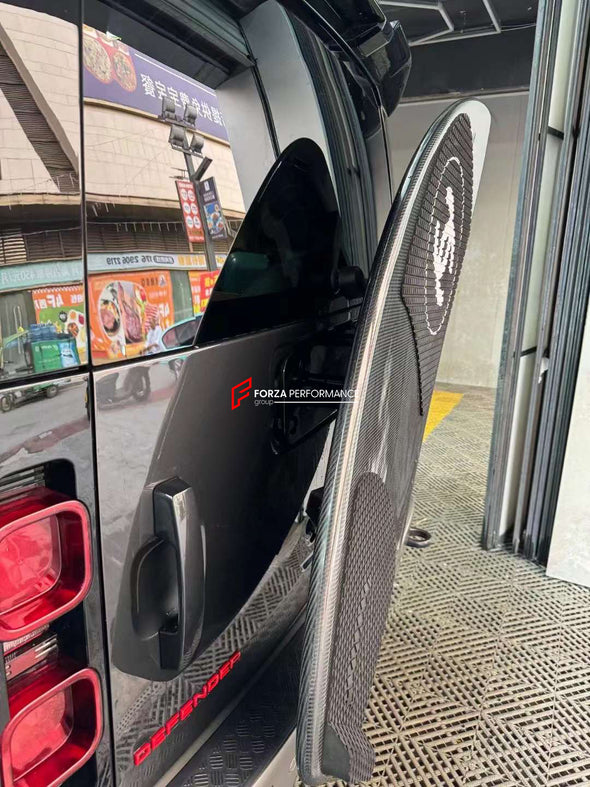 SURFBOARD FOR ALL MODELS WITH SPARE TIRE COVER   Will fit to any car with spare tire covers: Mercedes-Benz&nbsp;G-Class G63 W463, W463A, W464, G400, G500, G550, 4X4 Land Rover Defender L663 Toyota Land Cruiser Prado, Highlander, RAV4 Lexus GX550, LX570, LX600, RX350 Jeep Grand Cherokee, Wrangler AND SIMILAR CARS