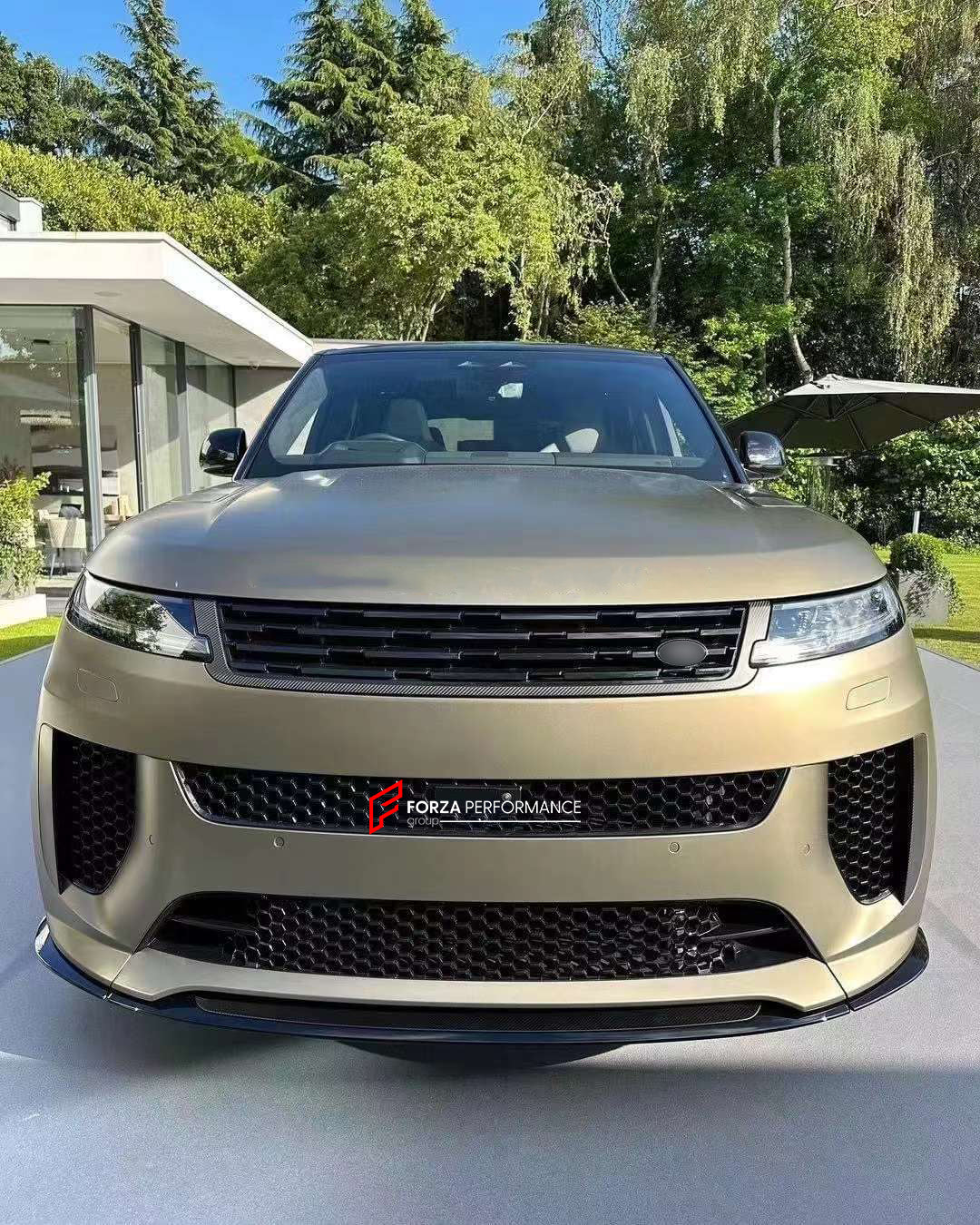 Land Rover L461 SV BLACK EDITION STYLE FRONT GRILLE for LAND ROVER RANGE ROVER SPORT ...